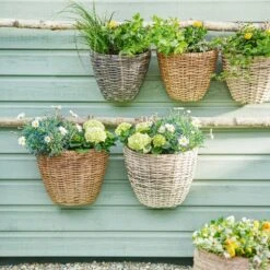 Balkonbak Wicker 3 Kl. Ass - 23 X 34 X 42 Cm -Groen Thuis Winkel balkonbak wicker 3 kl ass 23 x 34 x 42 cm 1000x1000 6241718060ef1 l