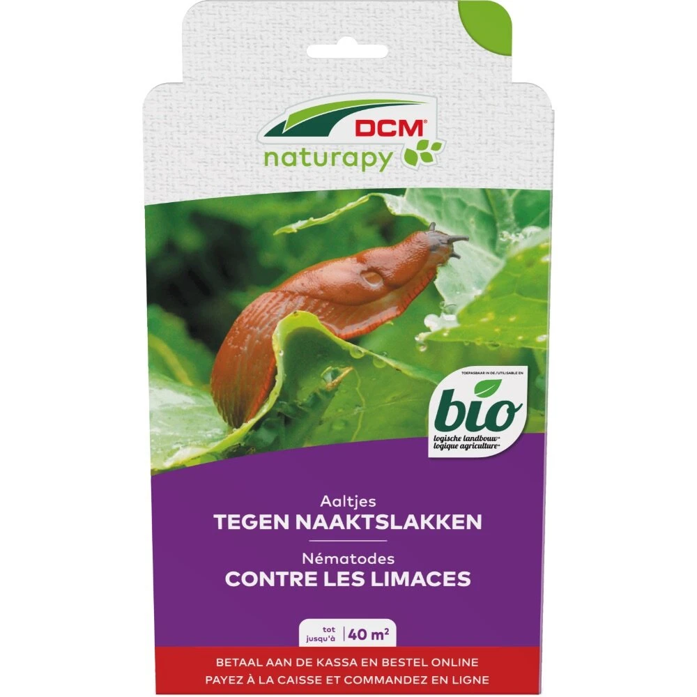 DCM Aaltjes Tegen Naaktslakken (Phasmi-Guard®) - Bestelcode - 40 M² (12 Mio. Aaltjes) 1 DCM Aaltjes Tegen Naaktslakken (Phasmi-Guard®) - Bestelcode - 40 M² (12 Mio. Aaltjes)