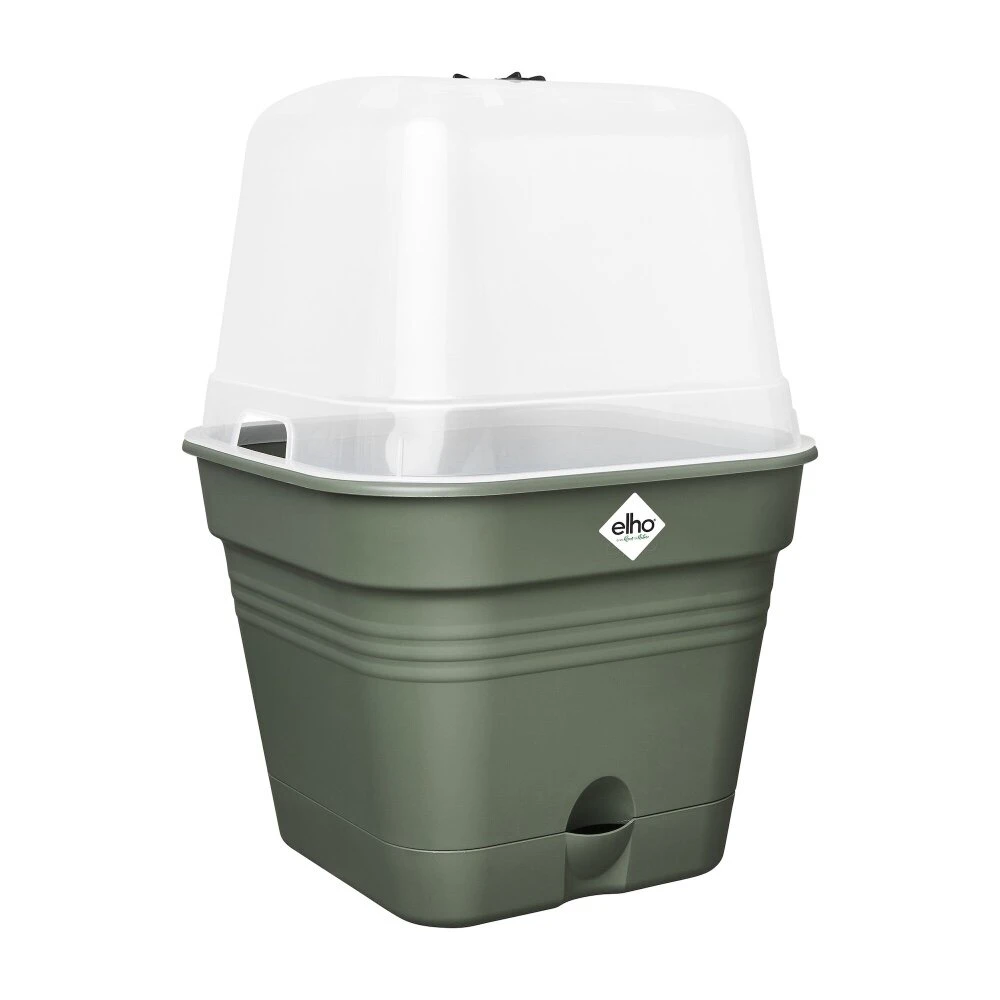 Elho Green Basics Kweekpot Vierk. Allin1 35 Cm Groen 1 Elho Green Basics Kweekpot Vierk. Allin1 35 Cm Groen