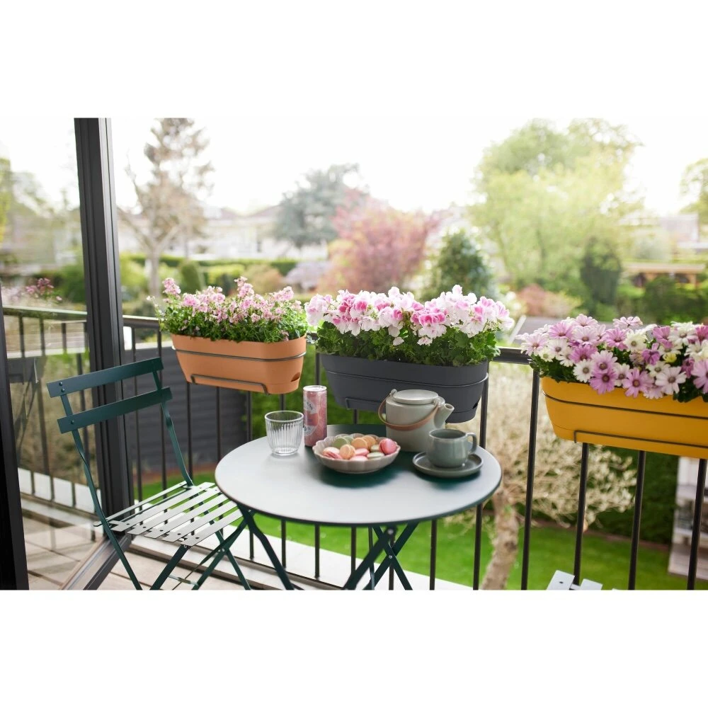 Elho Vibia Campana Balkonbak 50 Cm Bruin 4 Elho Vibia Campana Balkonbak 50 Cm Bruin - Afbeelding 4