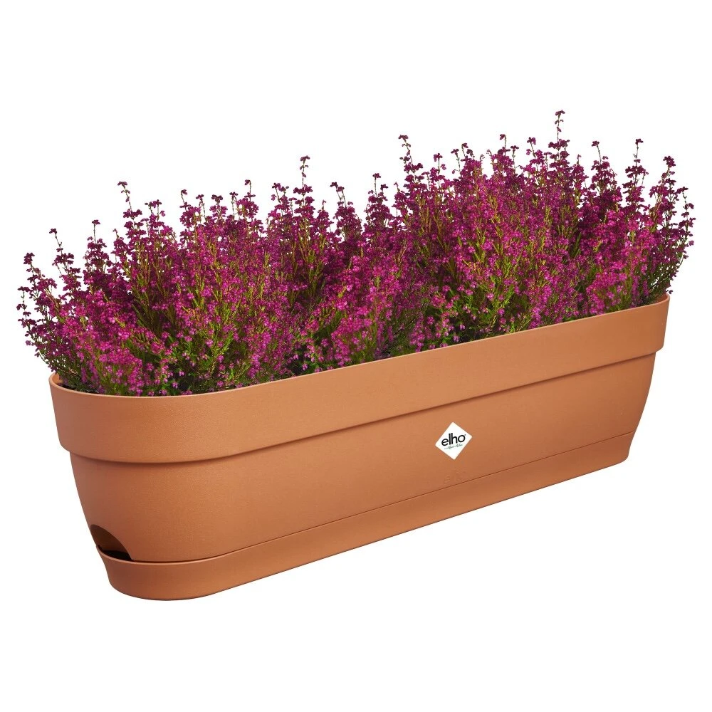 Elho Vibia Campana Balkonbak 70 Cm Bruin 2 Elho Vibia Campana Balkonbak 70 Cm Bruin - Afbeelding 2