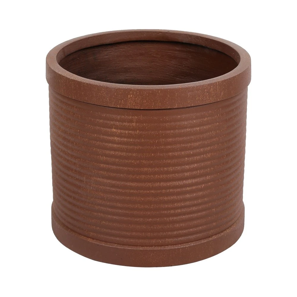 Fibre Clay Pot - 36,5 X 36,5 X 33,5 Cm 1 Fibre Clay Pot - 36,5 X 36,5 X 33,5 Cm