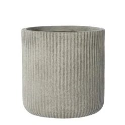 Pot Stripes Green - D 36 X H 36 Cm