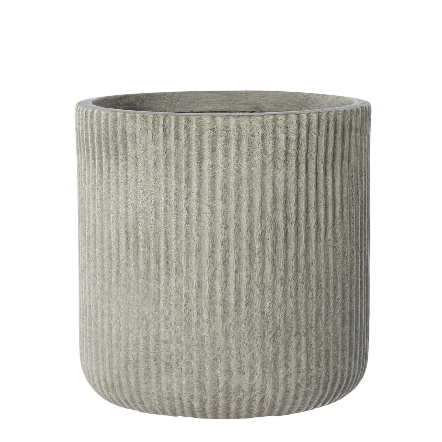 Pot Stripes Green - D 45 X H 45 Cm 1 Pot Stripes Green - D 45 X H 45 Cm