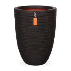 Vaas Eleg Laag Row NL 36x47 Zwart