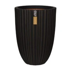 Vaas Elegant Laag Tube 46x58 Donkerbruin